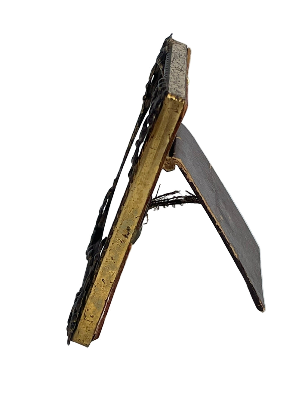 Pair of Miniature Watercolours – Pastoral & Maritime Scenes, Signed "P.A."