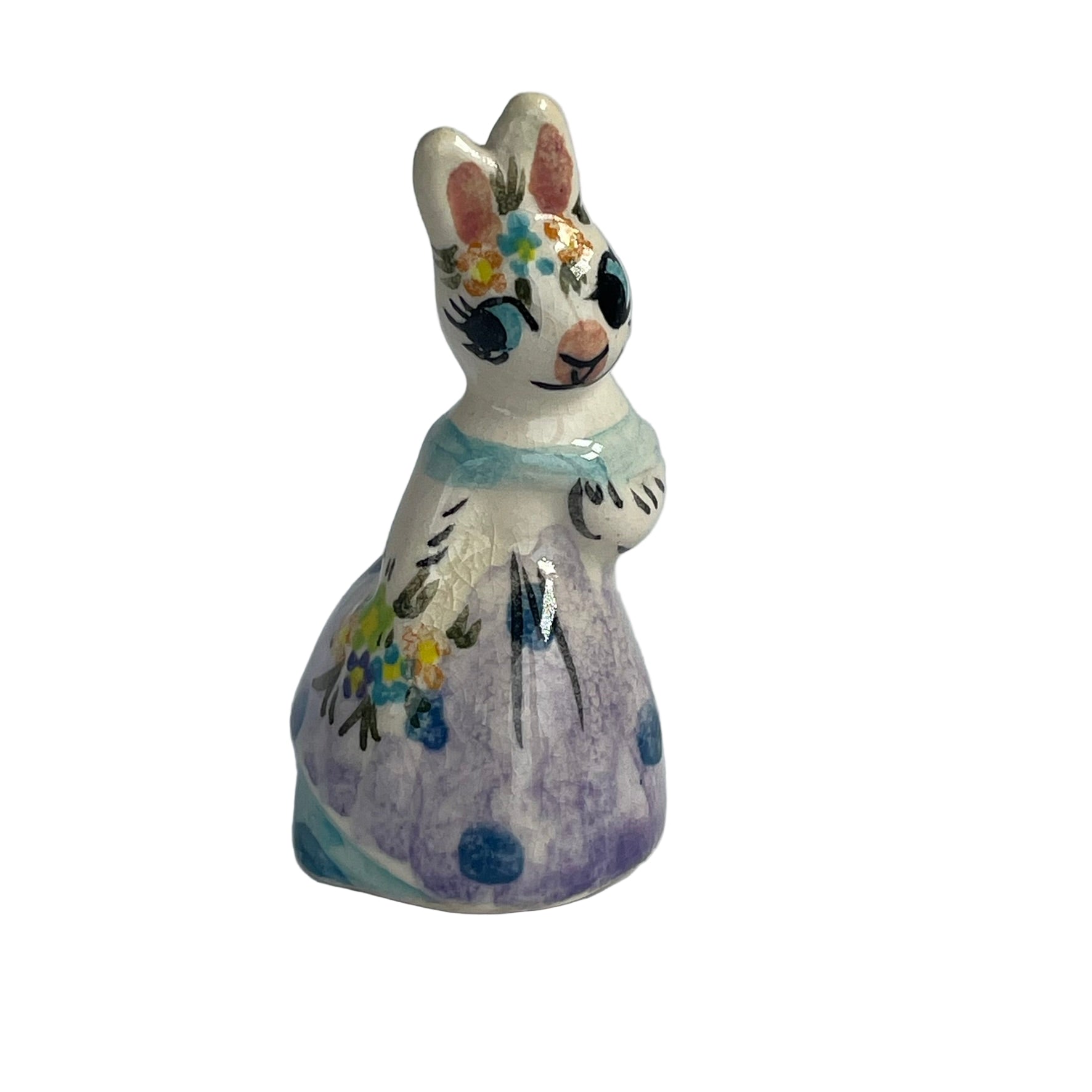 Pair of Cottagecore Vintage Ceramic Rabbits