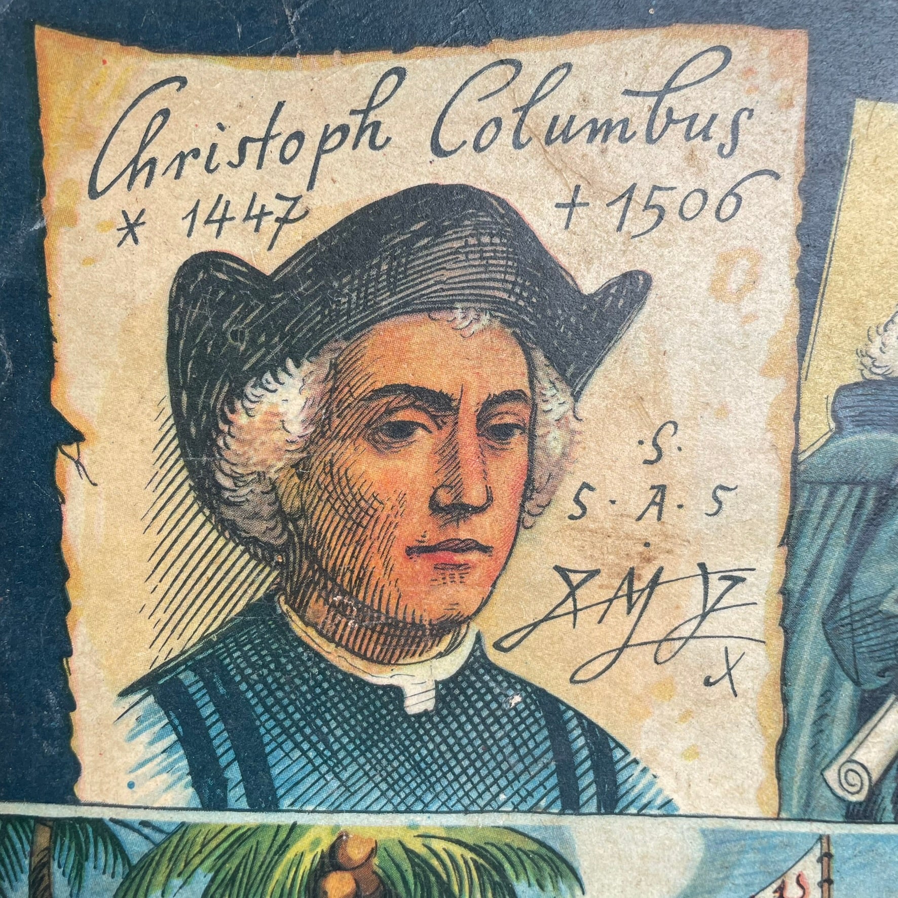 Vintage Vojtěch Kubasta Pop-Up Book – Christopher Columbus Genuensis 1960s