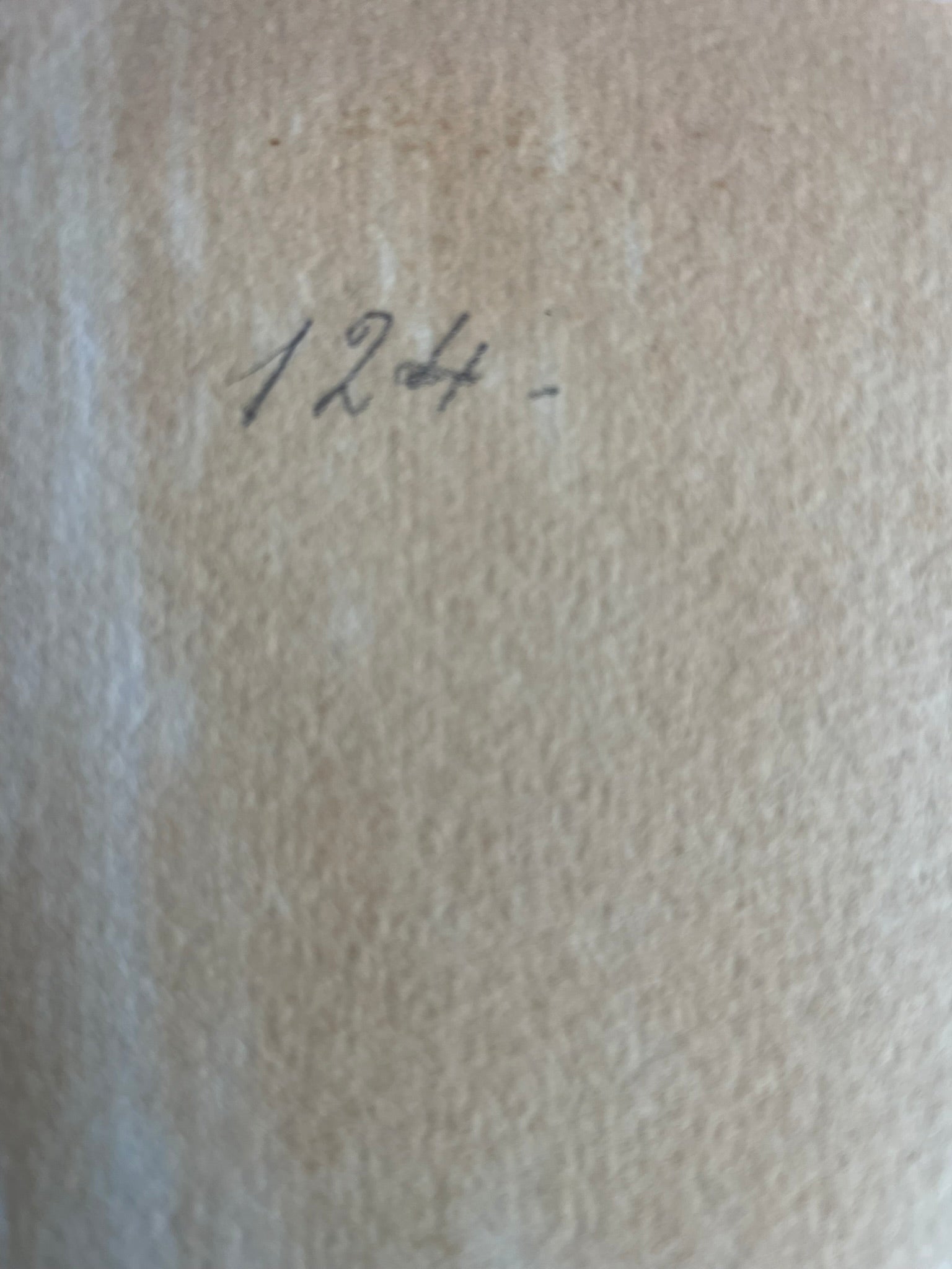 Original Signed Watercolour by Antonio Enrico Fiorentino – Man Smoking Pipe