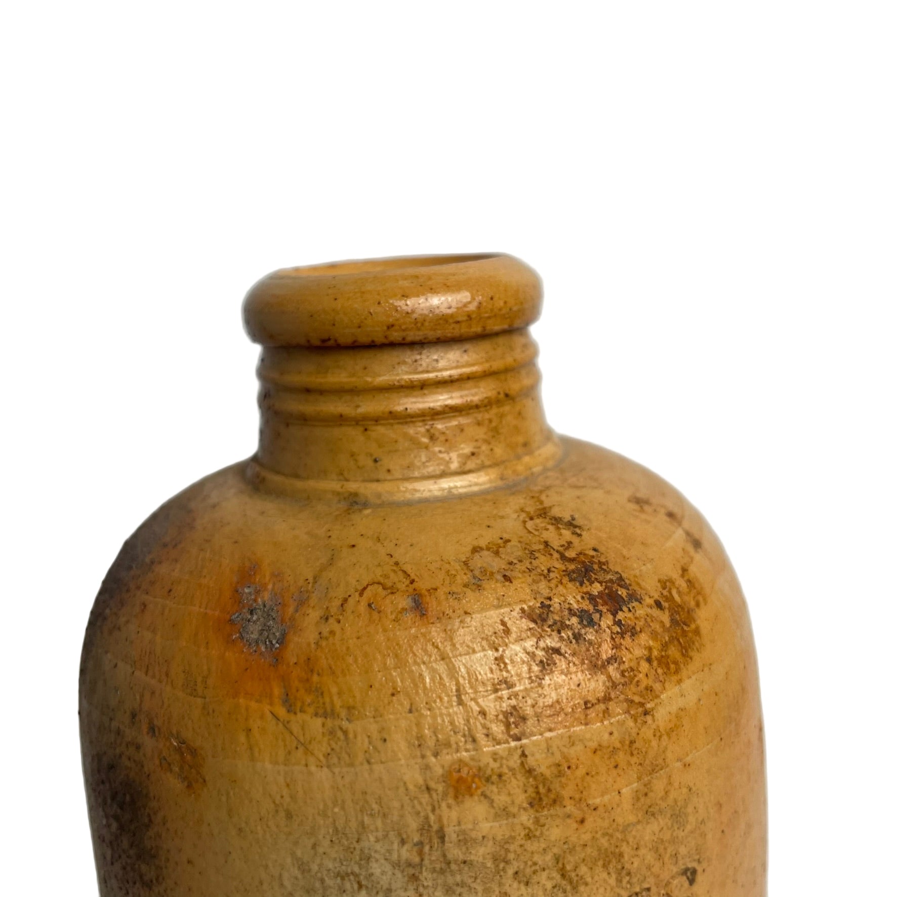 Antique Lucas Bols Stoneware Gin Bottle – Amsterdam, three-quarter litre size