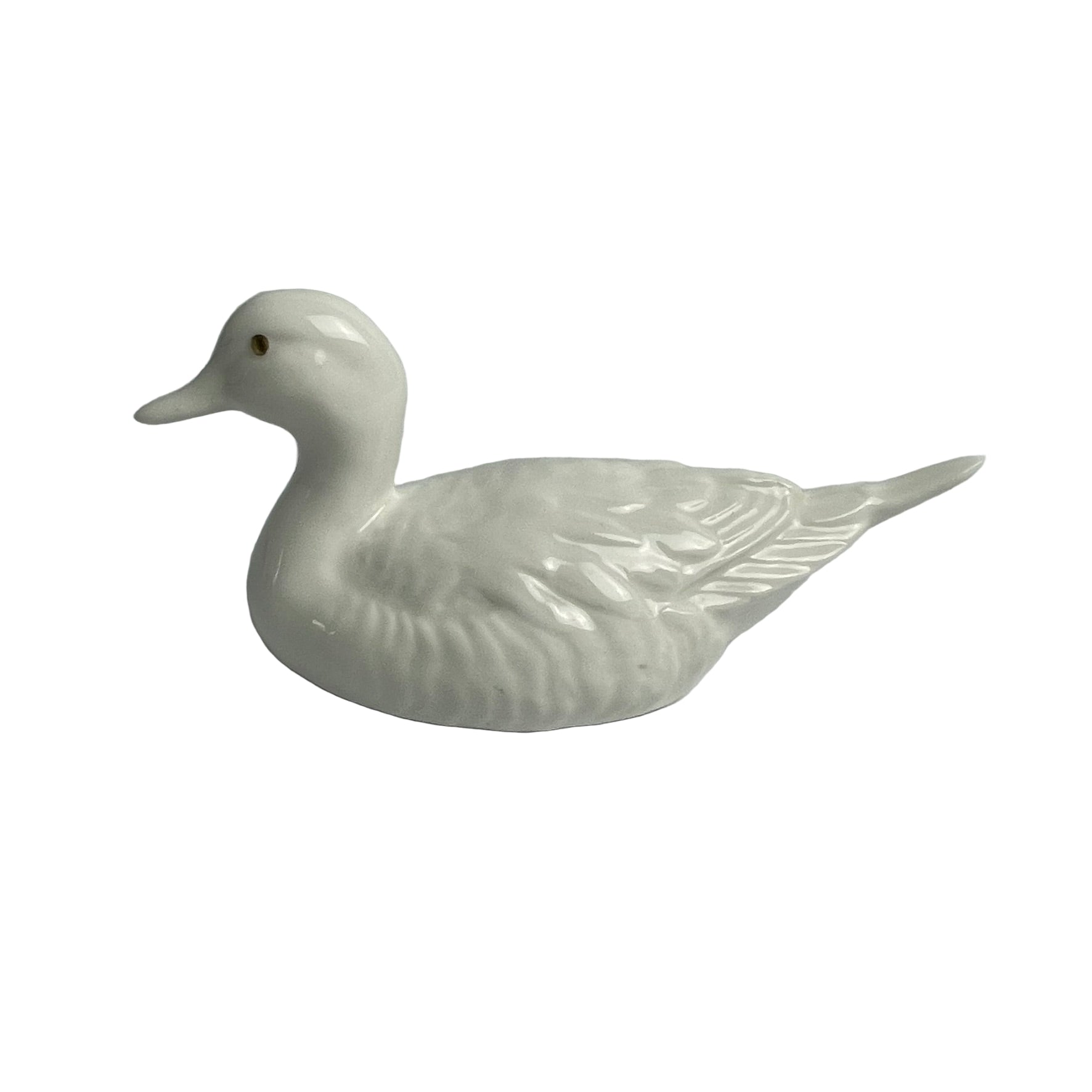 Poole Pottery Golden-Eye White Glaze Ducks Set of Six Barbara Linley-Adams