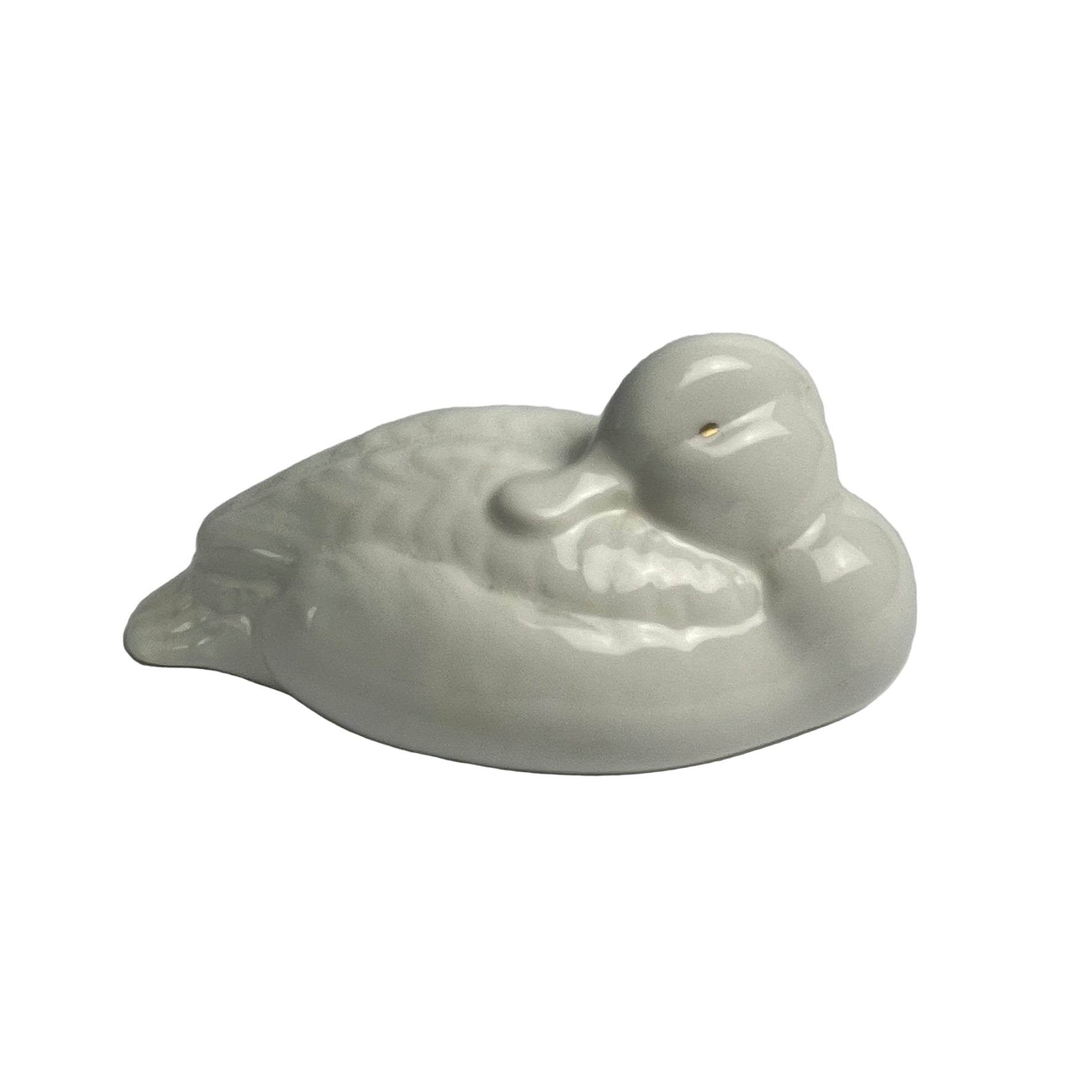 Poole Pottery Golden-Eye White Glaze Ducks Set of Six Barbara Linley-Adams