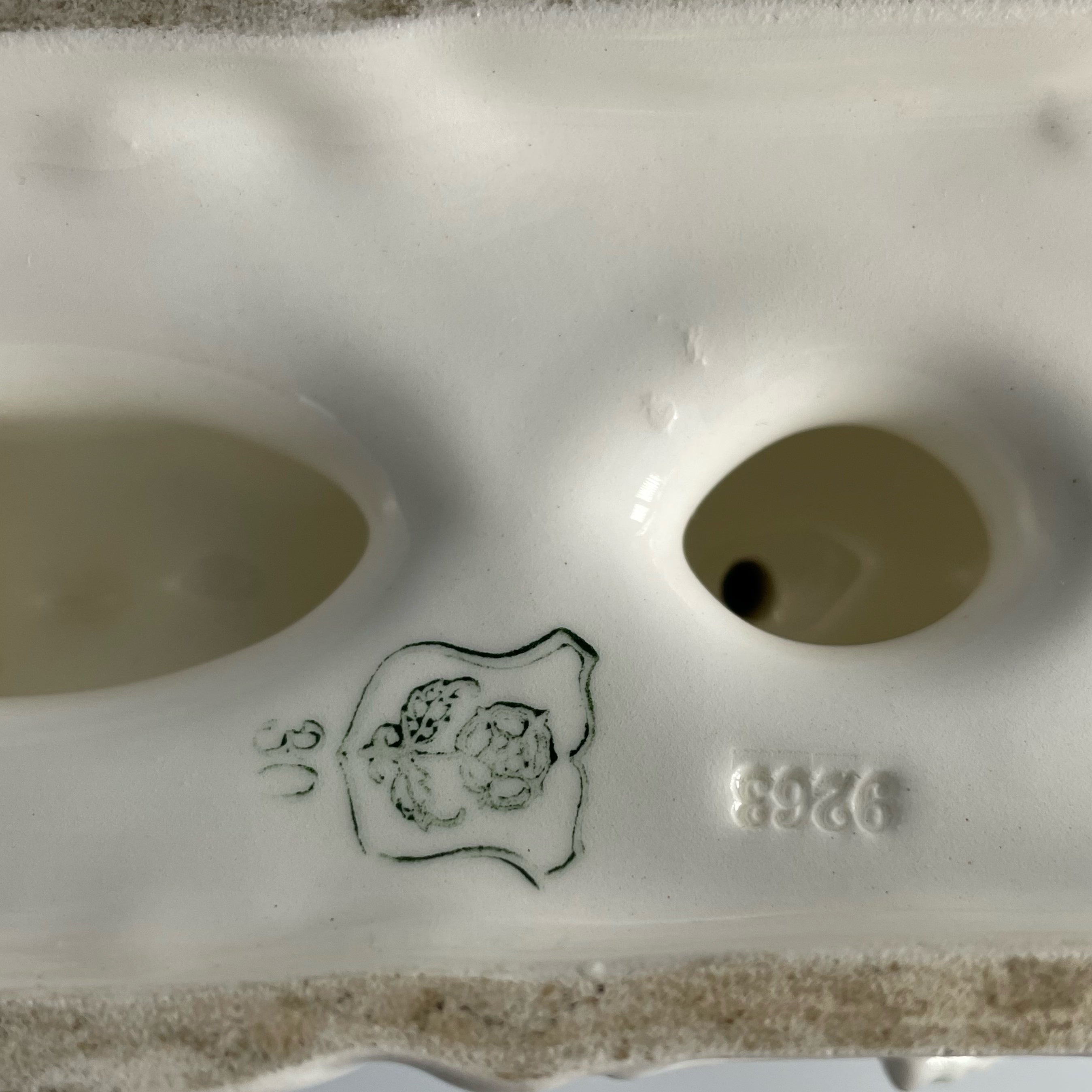 Vintage Bavarian Ceramic Cherub Candlestick – Max Rösler & Co c.1894-1925